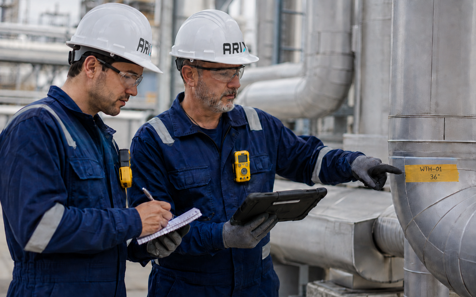 ARIX field team conducting an inspection